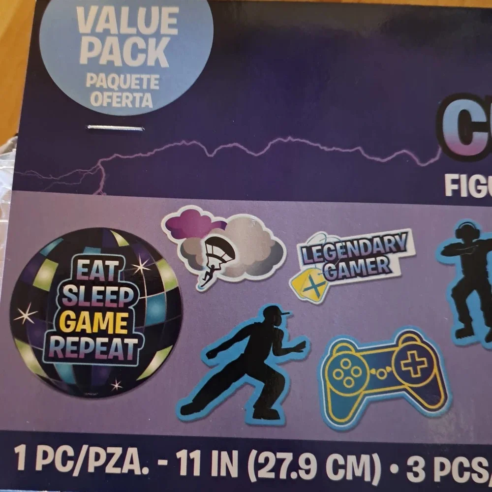 48 GAMERS - Extra Large Battle Royal Gamer Birthday Party Decorations!